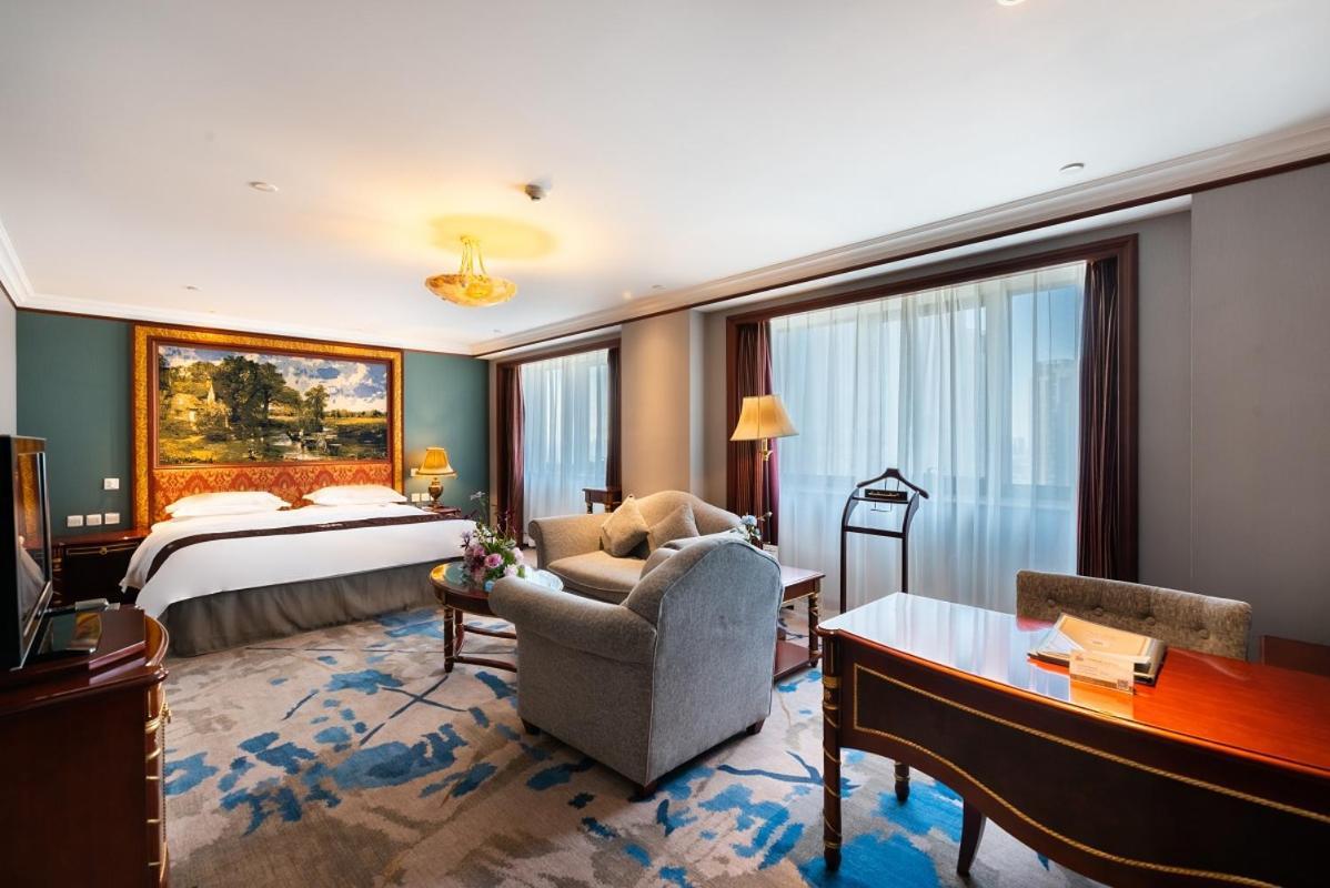 Golden Ocean Hotel Tianjin Exterior foto