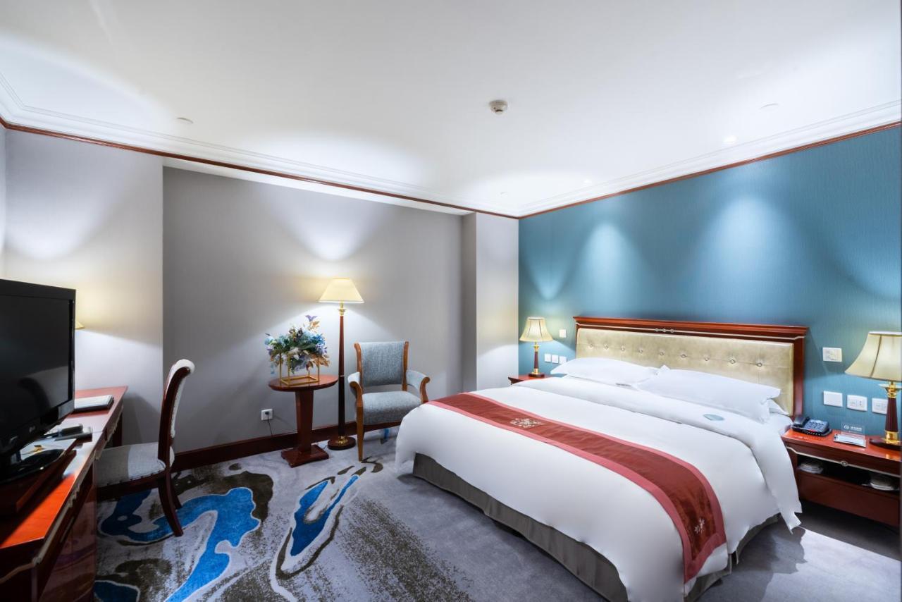 Golden Ocean Hotel Tianjin Exterior foto