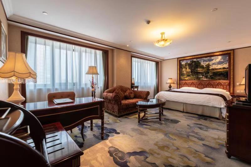 Golden Ocean Hotel Tianjin Exterior foto