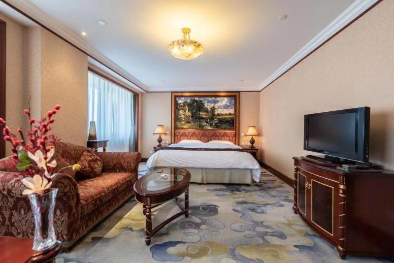 Golden Ocean Hotel Tianjin Exterior foto